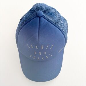Roxy “Shades & Shakas” Blue Mesh Trucker Hat